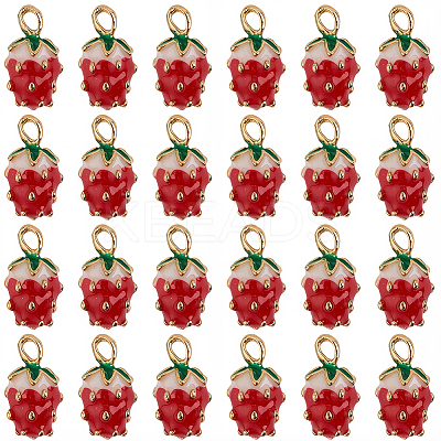 30Pcs Zinc Alloy Enamel Pendants FIND-SC0020-62-1