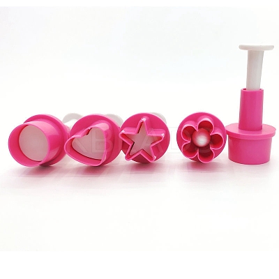 Plastic Cookie Fondant Stamper Set BAKE-PW0008-32-1