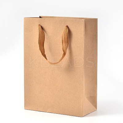 Rectangle Kraft Paper Bags AJEW-L048C-02-1