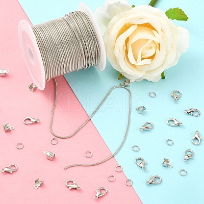 DIY Chains Bracelet Necklace Making Kit DIY-YW0005-83P-1