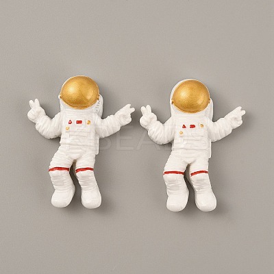 Space Theme Opaque Resin Cabochons RESI-WH0029-23C-01-1