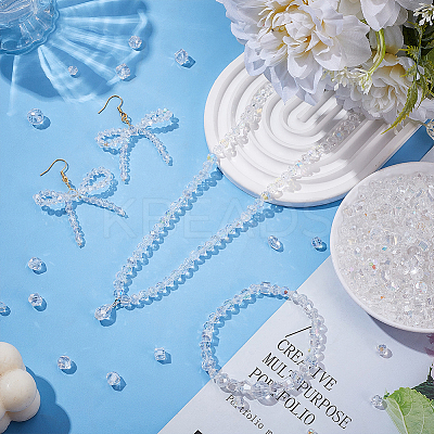 2450Pcs 18 Styles Electroplate Glass Beads EGLA-WR0001-05-1