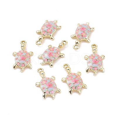 Alloy Enamel Pendants FIND-E031-01LG-03-1