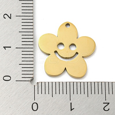 201 Stainless Steel Pendants STAS-H188-03B-G-1