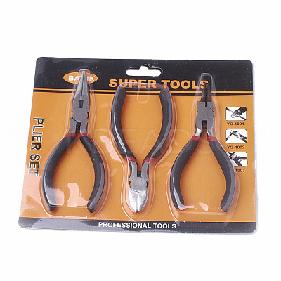 45# Carbon Steel Jewelry Plier Sets PT-T001-02-1