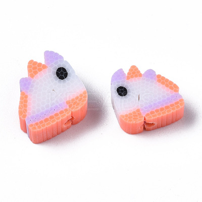 Handmade Polymer Clay Beads CLAY-N008-021E-1