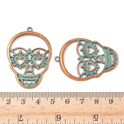 Alloy Pendants PALLOY-D313-01R-1