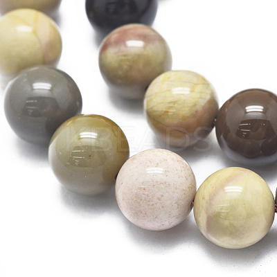 Natura Ocean Jasper Beads Strands G-D0001-07-10mm-1