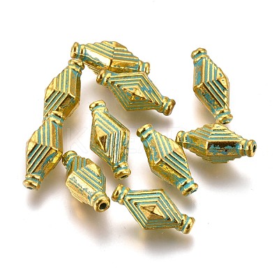 Alloy Beads PALLOY-L222-059GGP-RS-1