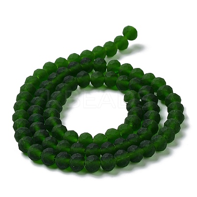 Transparent Glass Beads Strands X-EGLA-A034-T10mm-MD24-1