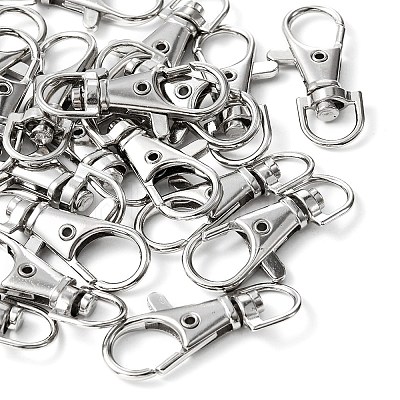20Pcs Alloy Swivel Lobster Claw Clasps FIND-YW0001-55A-1