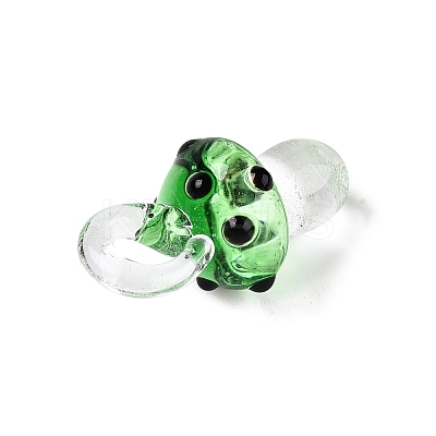 Handmade Lampwork Pendants LAMP-T021-18H-1