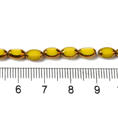 Electroplate Glass Beads Strands EGLA-P061-02A-06-1