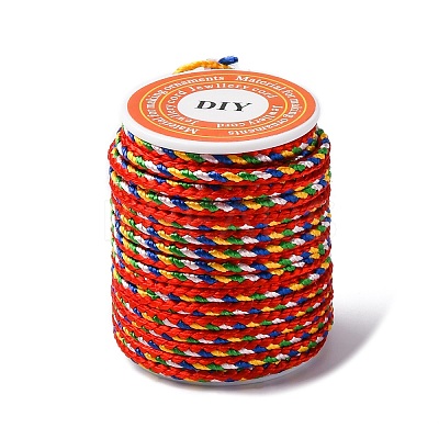 Multi-Color Decorative Braided Nylon Cord NWIR-C005-01C-1