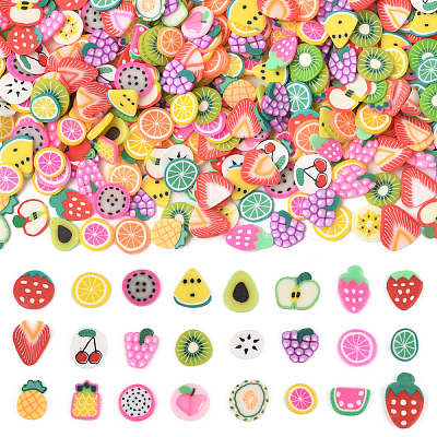 100G Handmade Polymer Clay Nail Art Decoration CLAY-YW0002-57-1