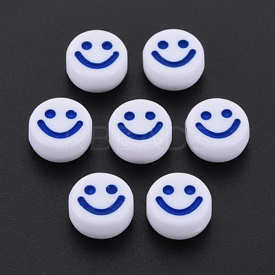 Opaque Acrylic Beads MACR-N008-55-C02-1
