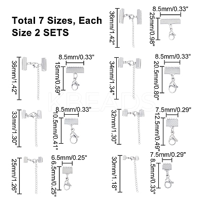 304 Stainless Steel Curb Chain Extender STAS-UN0012-28-1