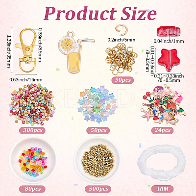 DIY Pendant Decoration Making Kits DIY-BM0001-94-1