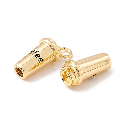 Brass Pendants KK-P217-18G-1