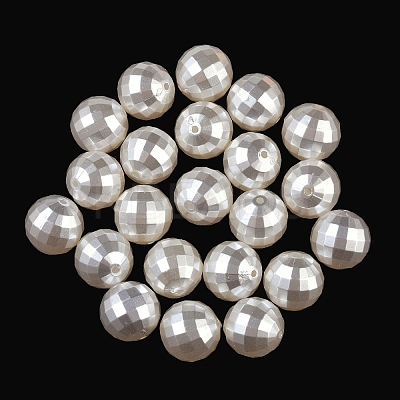ABS Plastic Imitation Shell Pearl Beads KY-S171-17E-1