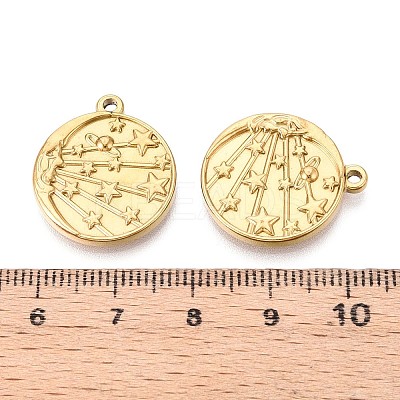 304 Stainless Steel Pendants STAS-N111-19G-1