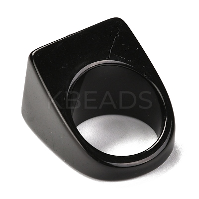 Transparent Acrylic Finger Rings RJEW-P022-G01-1