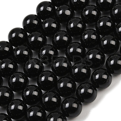 Natural Tourmaline Bead Strands LS-G-H1603-12mm-1