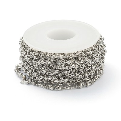 Tarnish Resistant 304 Stainless Steel Cable Chains STAS-B015-01P-1