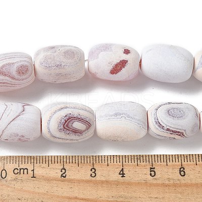 Natural Fire Crackle Agate Beads Strands G-G190-B01-01-1