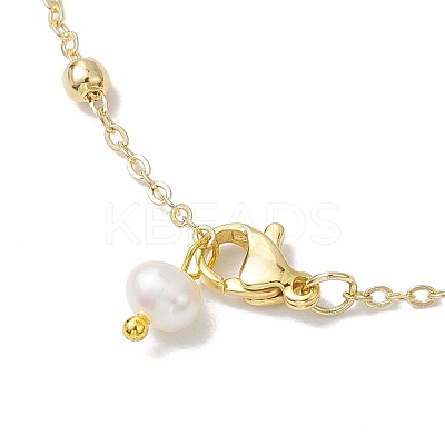 Natural Cultured Freshwater Pearl Beaded Necklaces NJEW-JN04752-1