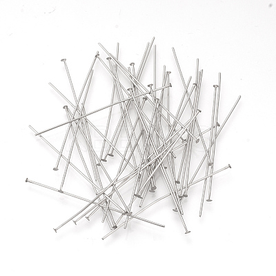 Tarnish Resistant 304 Stainless Steel Flat Head Pins STAS-Q218-01D-1