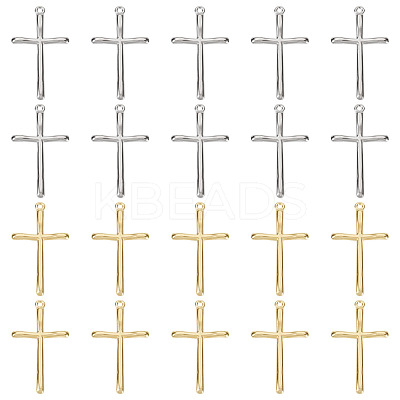20Pcs 2 Colors Rack Plating Alloy Pendants FIND-TA0007-95-1