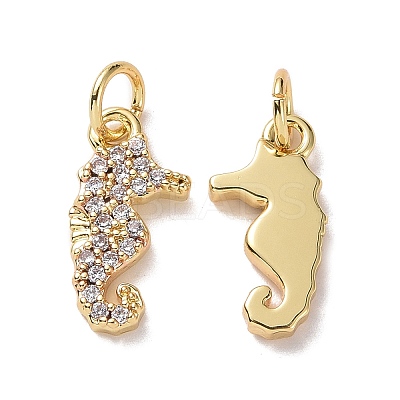 Brass Charms ZIRC-L070-70G-1