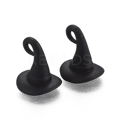Halloween Theme Alloy Pendants X-ENAM-J649-15A-1