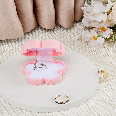 1Pc Alloy Rhinestone Cuff Rings for Women RJEW-LP0008-12-1