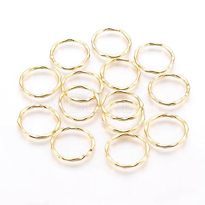 Tibetan Style Linking Rings PALLOY-A017-G-LF-1