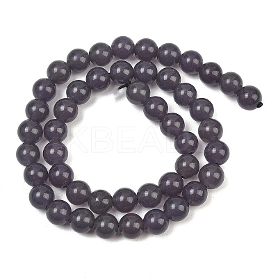 Natural Dyed White Jade Beads Strands GG-CBAEB22-B01-8mm-03-1