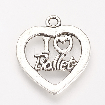 Tibetan Style Alloy Pendants TIBE-S303-08AS-RS-1