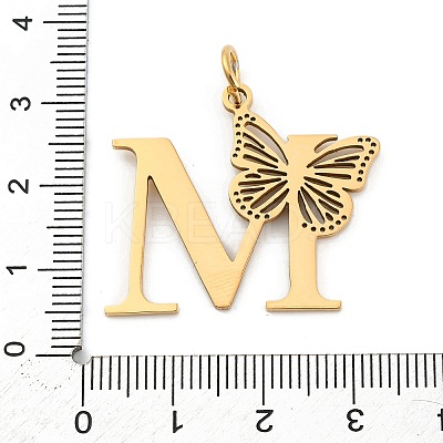 Ion Plating(IP) 201 Stainless Steel Pendants STAS-N103-184G-M-1