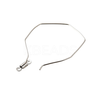 Tarnish Resistant 304 Stainless Steel Wire Pendants LS-STAS-L238-075P-1