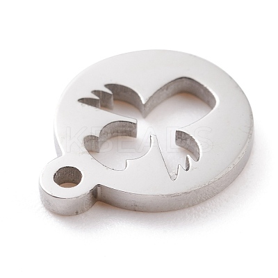 Non-Tarnish 304 Stainless Steel Charms STAS-Y002-15P-1