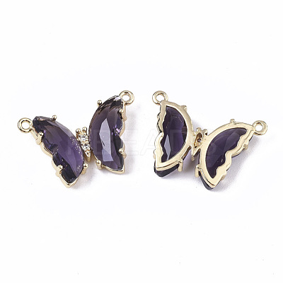 Glass Pendants GLAA-T020-01-1
