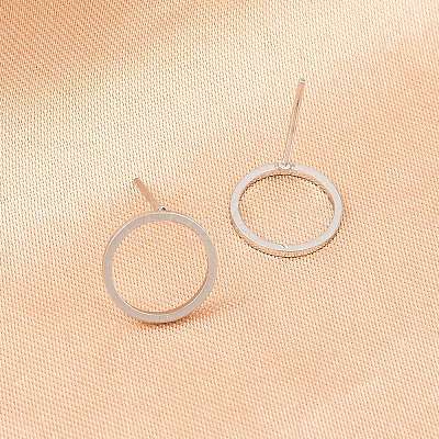 316 Stainless Steel Stud Earrings EJEW-D339-05P-1