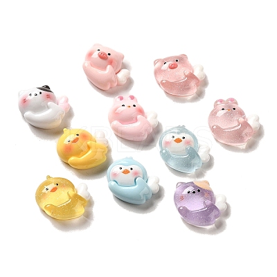 Resin Decoden Cabochons RESI-E053-02-1