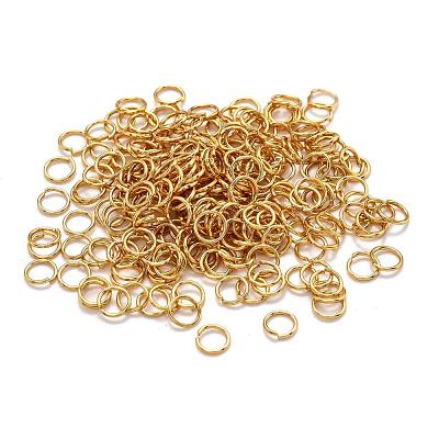304 Stainless Steel Open Jump Rings STAS-H558-05G-1