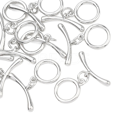 SHEGRACE Brass Toggle Clasps XGRQ2C136-399P-1