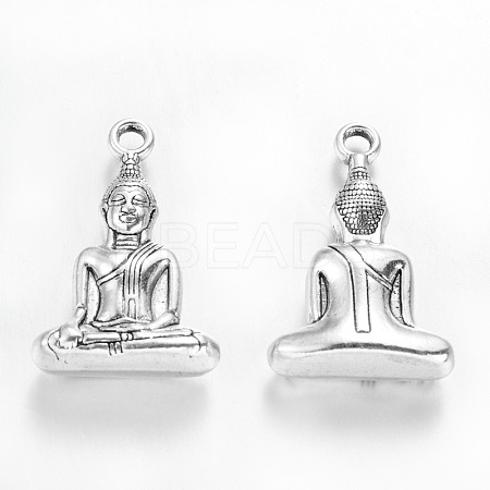 Tibetan Style Alloy Pendants LS-TIBEP-A123044-AS-LF-1