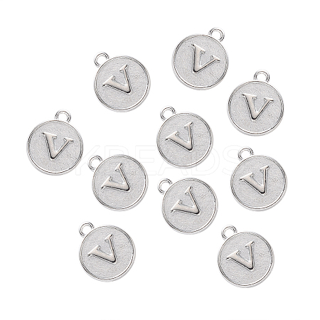 Alloy Pendant Cabochon Settings PALLOY-N156-01V-P-1