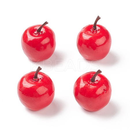 Mini Foam Imitation Apples LS-DJEW-XCP0001-05A-1