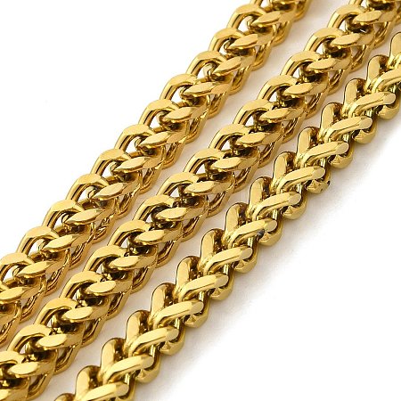 Ion Plating(IP) 304 Stainless Steel Curb Chains CHS-C013-01D-G-1
